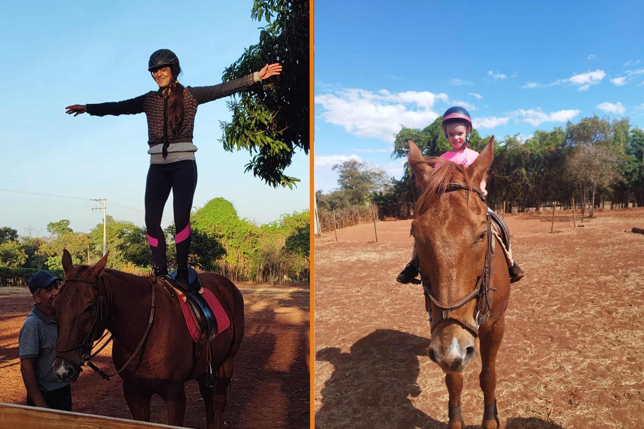 Mulheres no cavalo